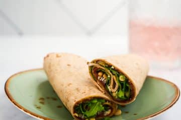Wrap met carpaccio | Foodaholic.nl
