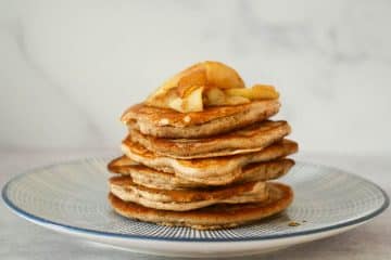 American pancakes met appel en kaneel | Foodaholic.nl