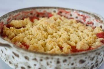 Aardbeiencrumble | Foodaholic.nl