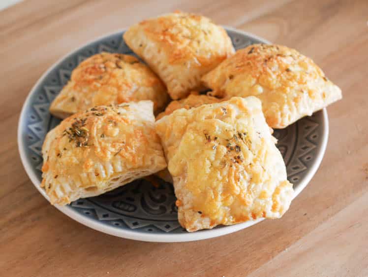 Ham- kaasbroodjes met mosterd