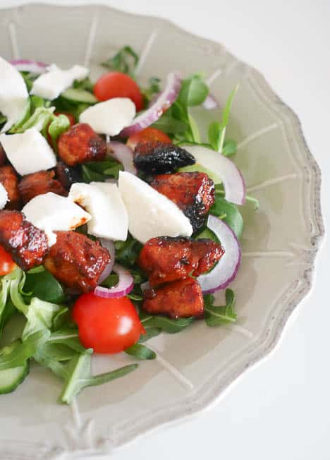 Salade met kip ketjap