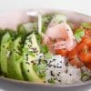 - Sushi bowl met zalm