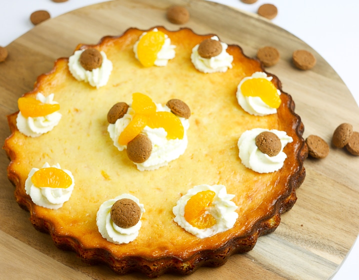 Mandarijnen kruidnoot cheesecake | Foodaholic.nl