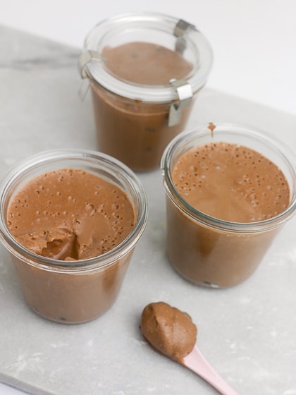 Heerlijke chocolademousse van kokosmelk | Foodaholic.nl