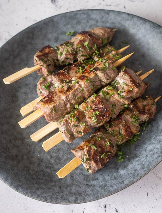 Biefstukspiesjes | Foodaholic.nl