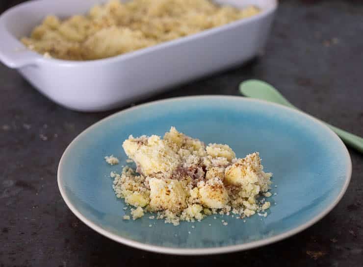 Stoofperen crumble | Foodaholic.nl