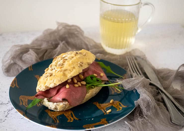 Broodje met rosbief | Foodaholic.nl