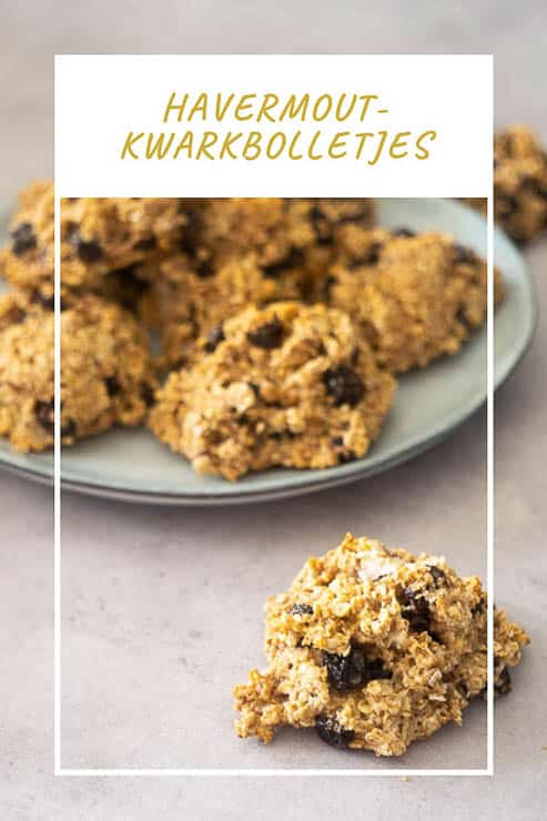 Havermout- kwarkbolletjes Pinterest