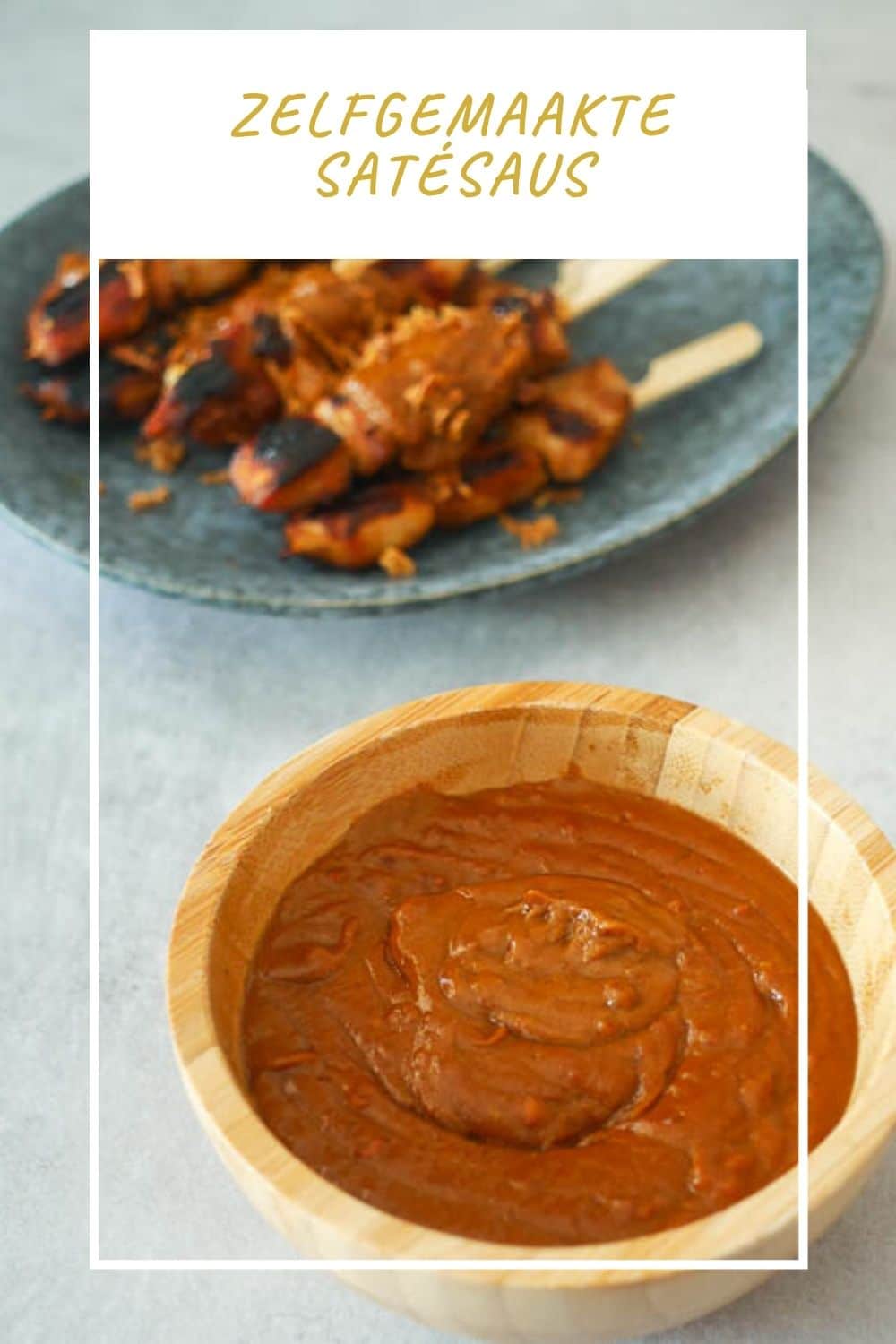 Zelfgemaakte satésaus - Pinterest | Foodaholic.nl