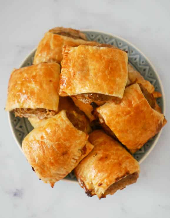 Mini saucijzenbroodjes uit de airfryer | Foodaholic.nl