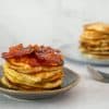 American pancakes met bacon en ahornsiroop | Foodaholic.nl