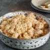 Appelcrumble met mandarijn | Foodaholic.nl