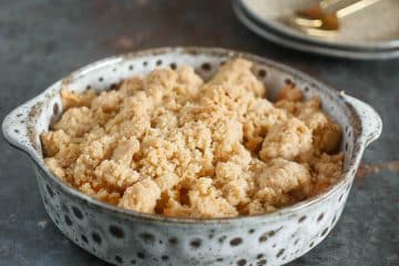 Appelcrumble met mandarijn | Foodaholic.nl