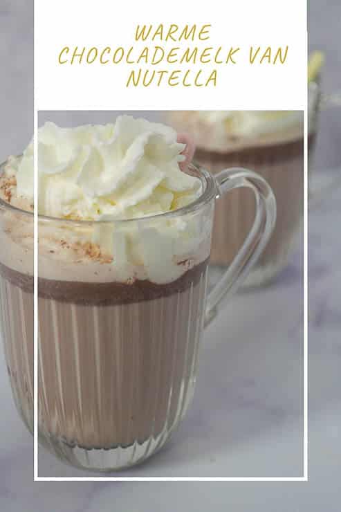 Warme Nutella chocolademelk | Foodaholic.nl