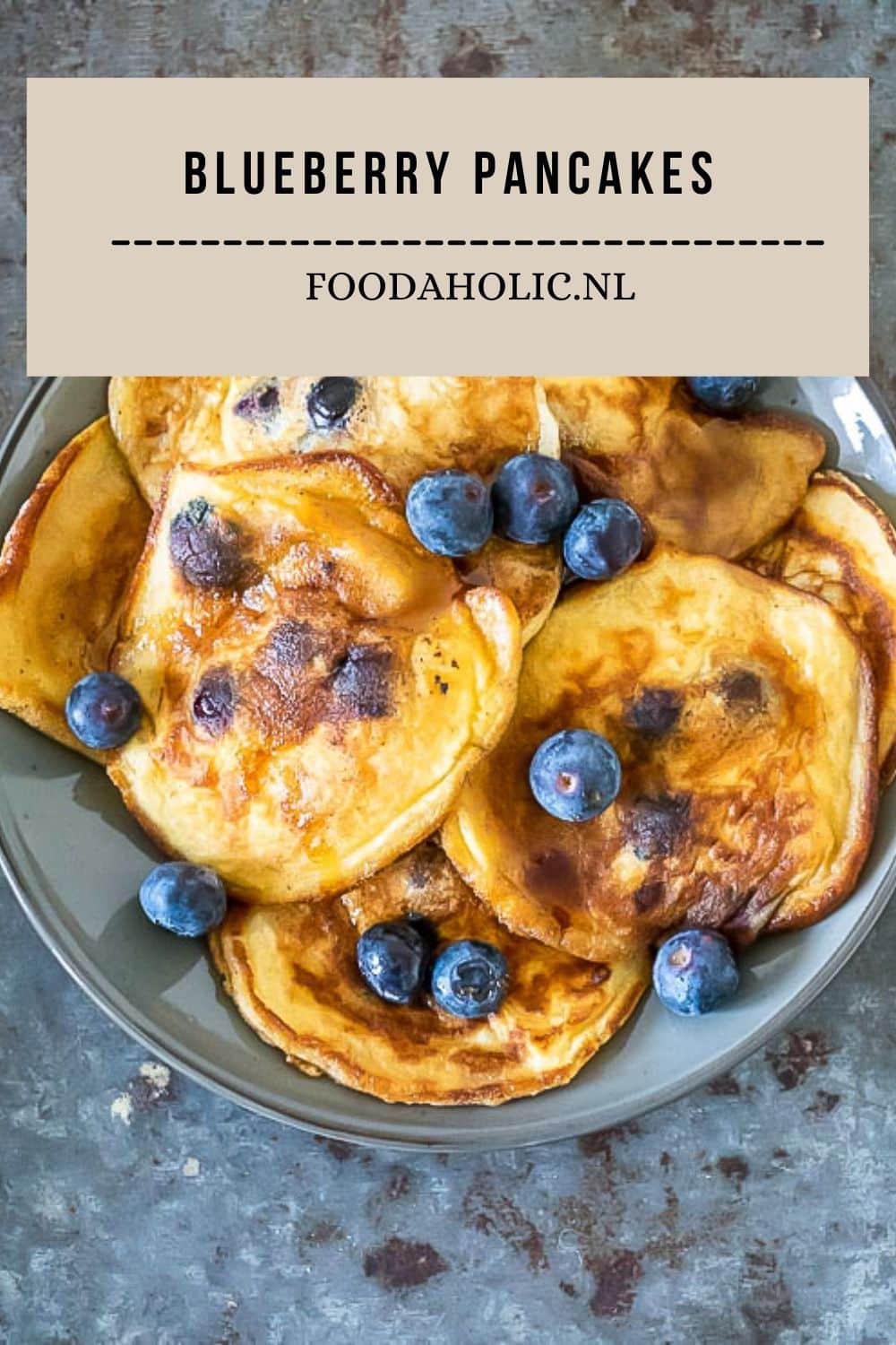 Blueberry pancakes - Pinterest | Foodaholic.nl