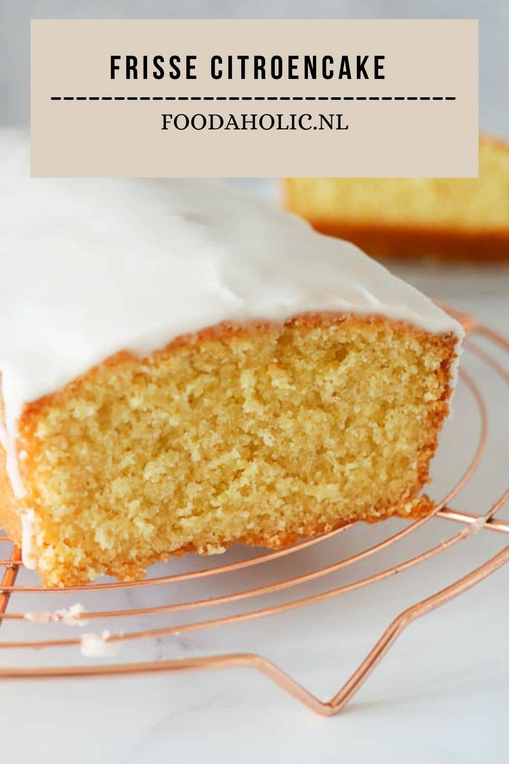 Frisse citroencake - Pinterest | Foodaholic.nl