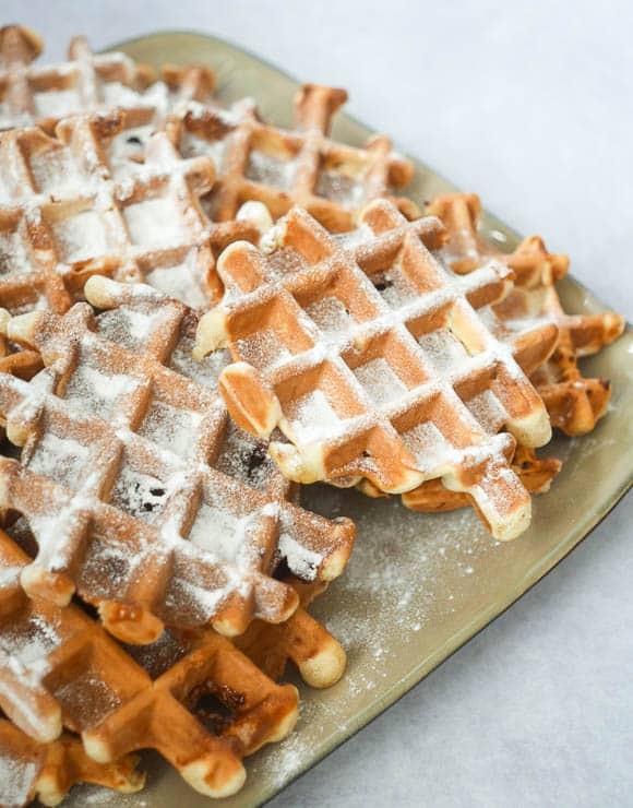 Glutenvrije Luikse wafels | Foodaholic.nl