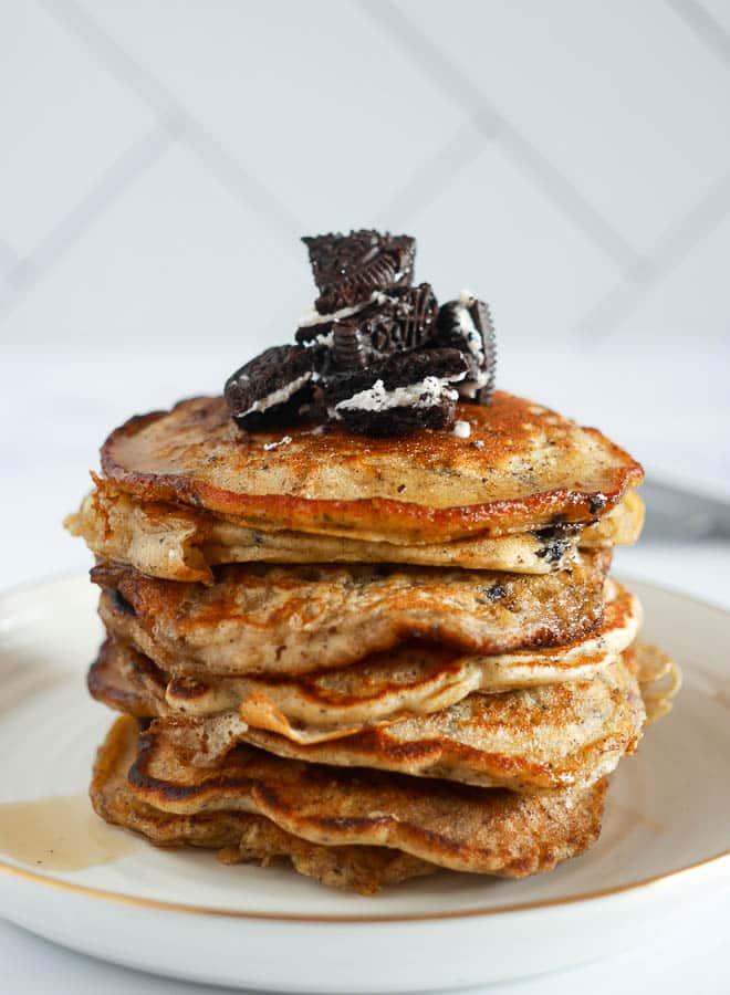 Oreo pancakes | Foodaholic.nl