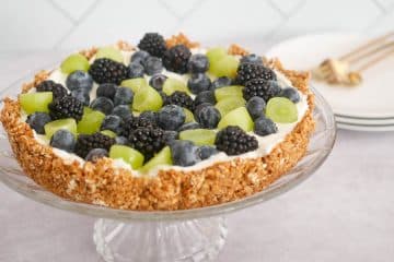 Ontbijttaart van muesli en fruit | Foodaholic.nl