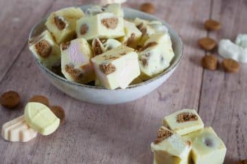 Witte chocolade Sinterklaas fudge | Foodaholic.nl