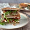 Sandwich met Burrata en pancetta  | Foodaholic.nl